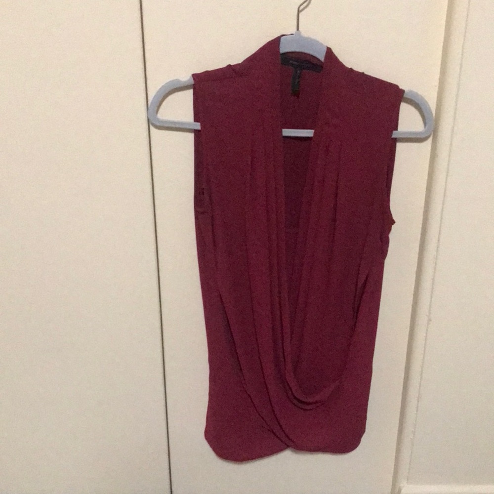 BCBG sleeveless top